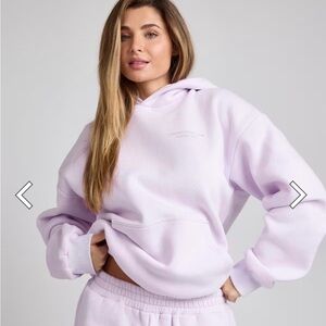 NEW Comfrt Pastel Hoodie Opal Size small